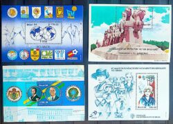 Colecao Anual de Selos do Brasil 1984 Comemorativos e Blocos