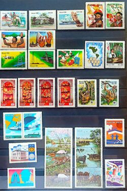 Colecao Anual de Selos do Brasil 1984 Comemorativos