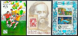 Colecao Anual de Selos do Brasil 1986 Comemorativos e Blocos