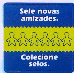 Etiqueta Autoadesiva Filatelia 05 Sele Novas Amizades