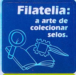Etiqueta Autoadesiva Filatelia 07 Filatelia Arte Colecionar Selos