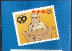 SI 113 Vinheta Selo Institucional 90 Anos Mauricio Sousa e Horacio Literatura 2025