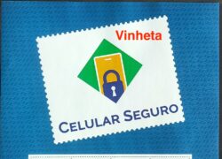SI 114 Vinheta Selo Institucional Celular Seguro Comunicacao Seguranca 2025