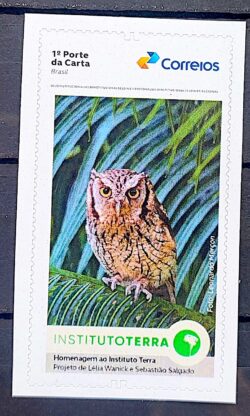 SI 118 Selo Institucional Instituto Terra Fauna Coruja 2025