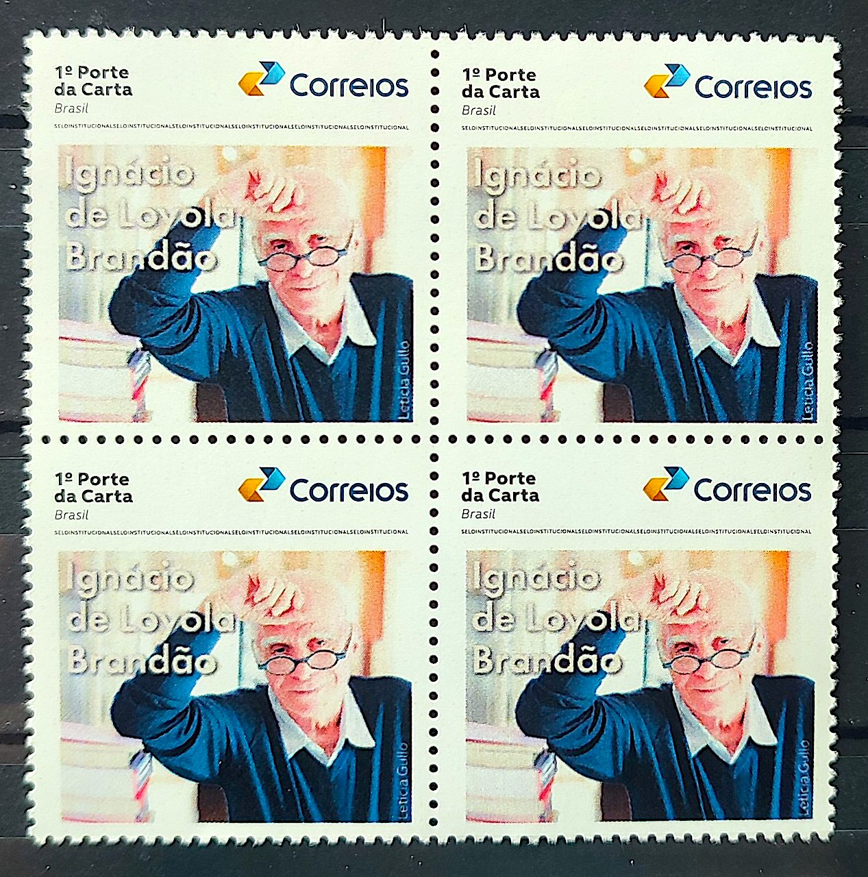 SI 117 Selo Institucional Ignacio de Loyola Brandao Literatura Jornalismo 2025 Quadra