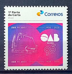 SI 121 Selo Institucional Ordem dos Advogados do Brasil Justica 2025