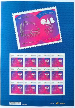 SI 121 Selo Institucional Ordem dos Advogados do Brasil Justica 2025 Folha