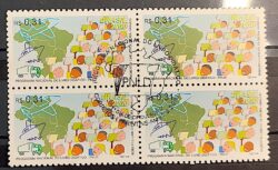 C 2242 Selo Programa Nacional do Livro Didatico Educacao Mapa 2000 Quadra CBC AM