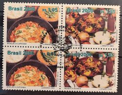 C 2246 Selo Pratos Tipicos Moqueca Capixaba Baiana Gastronomia 2000 Quadra CBC BA