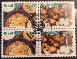 C 2246 Selo Pratos Tipicos Moqueca Capixaba Baiana Gastronomia 2000 Quadra CBC ES 3