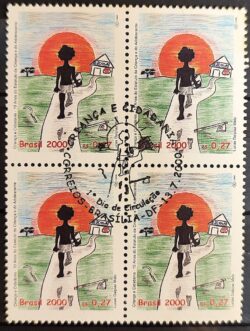 C 2295 Selo Crianca e Cidadania Direito Justica 2000 Quadra CBC DF