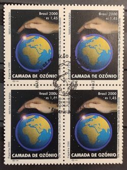 C 2300 Selo Camada de Ozonio Mapa Mao 2000 CBC Espanha 1