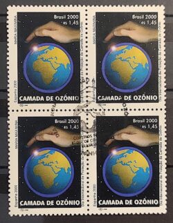 C 2300 Selo Camada de Ozonio Mapa Mao 2000 CBC Espanha 2