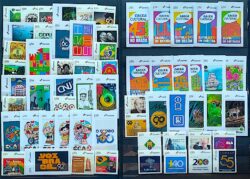 Colecao de Selos Institucionais 2025 – 61 Emissoes