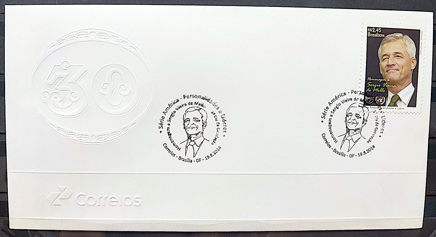 Envelope EPD 2014 Serie America Sergio Vieira de Melo Relacoes Internacionais ONU CBC DF