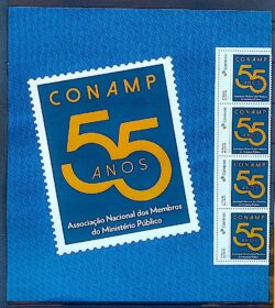 SI 125 Selo Institucional 55 Anos do CONAMP Ministerio Publico 2025 Porta-Retrato