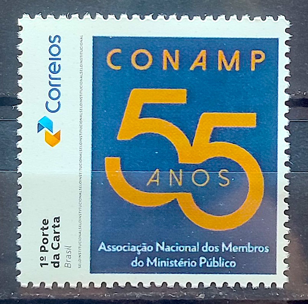SI 125 Selo Institucional 55 Anos do CONAMP Ministerio Publico 2025