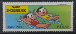 C 2310 Selo Olimpiadas Nado Sincronizado Turma da Monica 2000