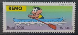 C 2314 Selo Olimpiadas Remo Turma da Monica 2000