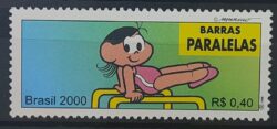 C 2315 Selo Olimpiadas Barras Paralelas Turma da Monica 2000