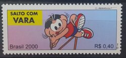 C 2317 Selo Olimpiadas Salto Com Vara Turma da Monica 2000