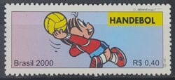 C 2326 Selo Olimpiadas Handebol Turma da Monica 2000