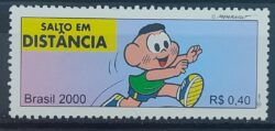 C 2337 Selo Olimpiadas Salto em Distancia Turma da Monica 2000