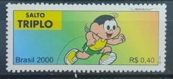 C 2338 Selo Olimpiadas Salto Triplo Turma da Monica 2000