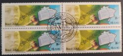 C 2419 Selo Dia Nacional da Consciencia Negra Direito 2001 Quadra CBC DF