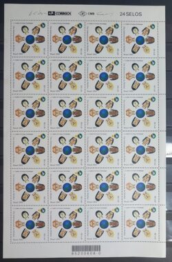 C 2446 Selo Dia da Mulher Mapa 2002 Folha