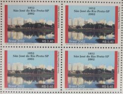 C 2447 Selo Sao Jose do Rio Preto 2002 Quadra