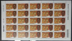 C 2481 Selo Adhemar Ferreira da Silva Bicampeao Olimpico Salto Triplo Atletismo 2002 Folha