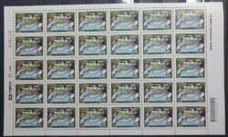 C 2490 Selo Turismo Bonito Peixe Tucano Pantanal Mercosul Cachoeira Ave 2002 Folha