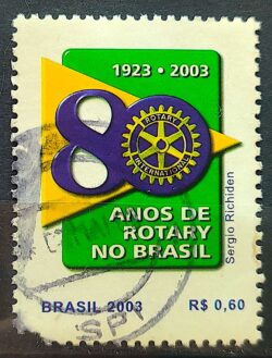 C 2507 Selo Rotary Internacional 2003 Circulado