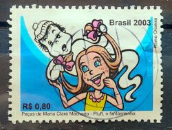 C 2524 Selo O Fantasminha Maria Clara Machado 2003 Circulado 1
