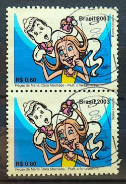 C 2524 Selo O Fantasminha Maria Clara Machado 2003 Circulado 2