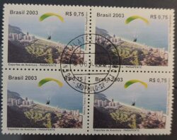 C 2550 Selo Parapente Esporte Radical Paraquedas 2003 Quadra CPD SP