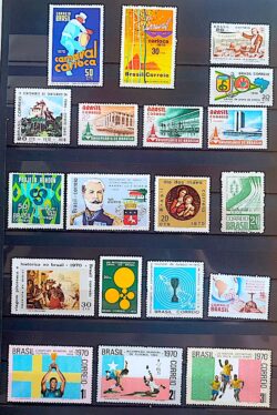 Colecao Anual de Selos do Brasil 1970