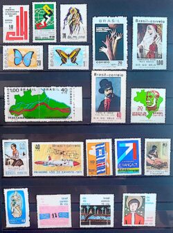 Colecao Anual de Selos do Brasil 1971