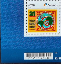 SI 06 Selo Institucional Tradicoes de Matrizes Africanas e Nacoes do Candomble Mapa 2023 Codigo de Barras