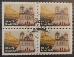 C 2578 Selo Basilica Nosso Senhor Bom Jesus do Bonfim Igreja Religiao 2004 Quadra CBC BA