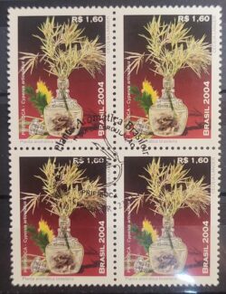 C 2601 Selo Priprioca Aroma Erva Perfume Cosmetico 2004 Quadra CBC PR