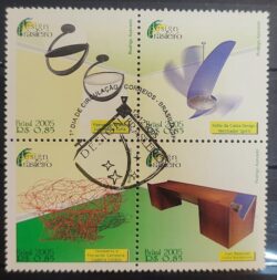 C 2636 Selo Design Brasileiro 2005 CBC DF