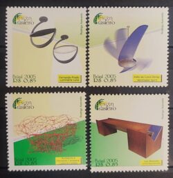 C 2636 Selo Design Brasileiro 2005 Separado