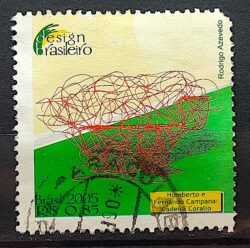 C 2638 Selo Design Brasileiro 2005 Circulado 3