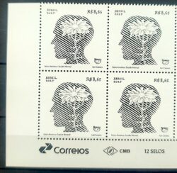 Selo Saude Mental Flor Upaep 2025 Quadra Vinheta Correios