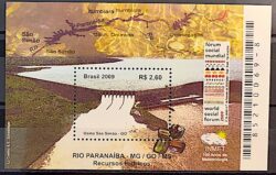 B 150 Bloco Rio Paranaiba Hidreletrica Energia Pedras Preciosas INMET 2009
