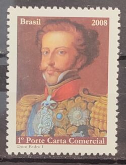 C 2736 Selo Herois Nacionais Dom Pedro 2008