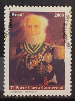 C 2740 Selo Herois Nacionais Almirante Tamandare Militar Marinha 2008 Circulado
