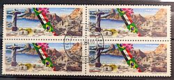 C 2983 Selo Siria Brasil Cristo Redentor Bandeira 2010 Quadra CPD SP